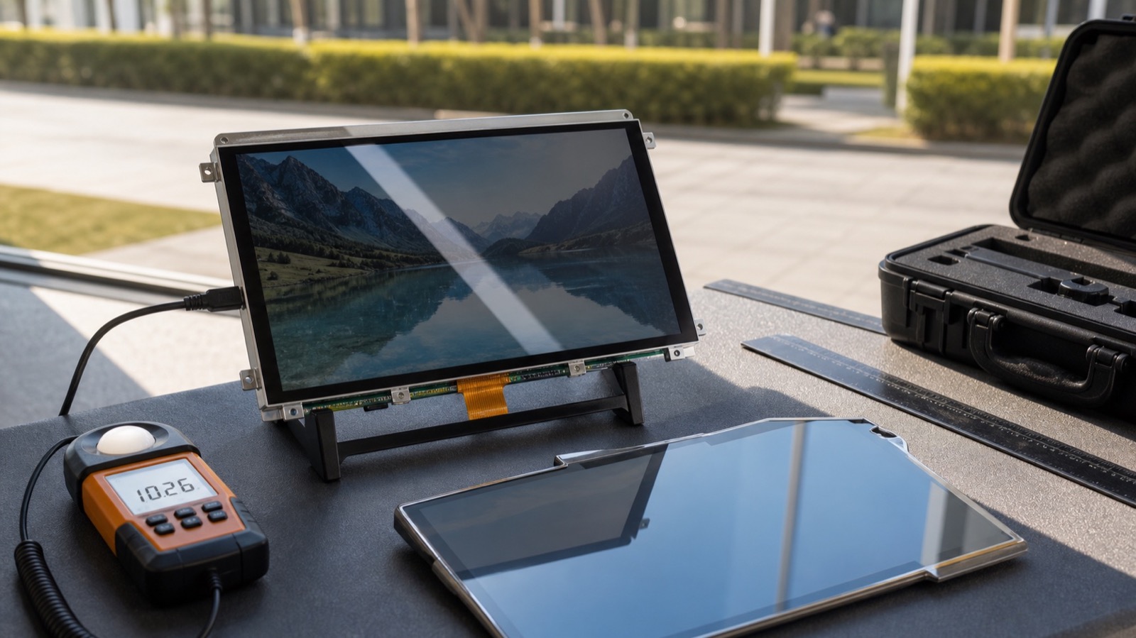 Outdoor IPS Display Readability Testing: A Practical Field Method